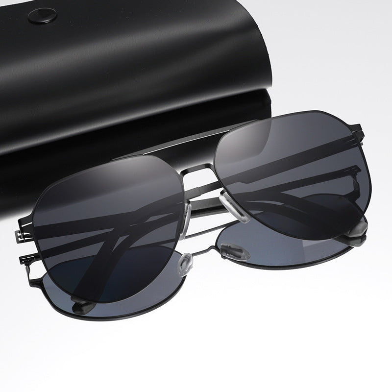 Premium leichte Aviator Sonnenbrille Karnz