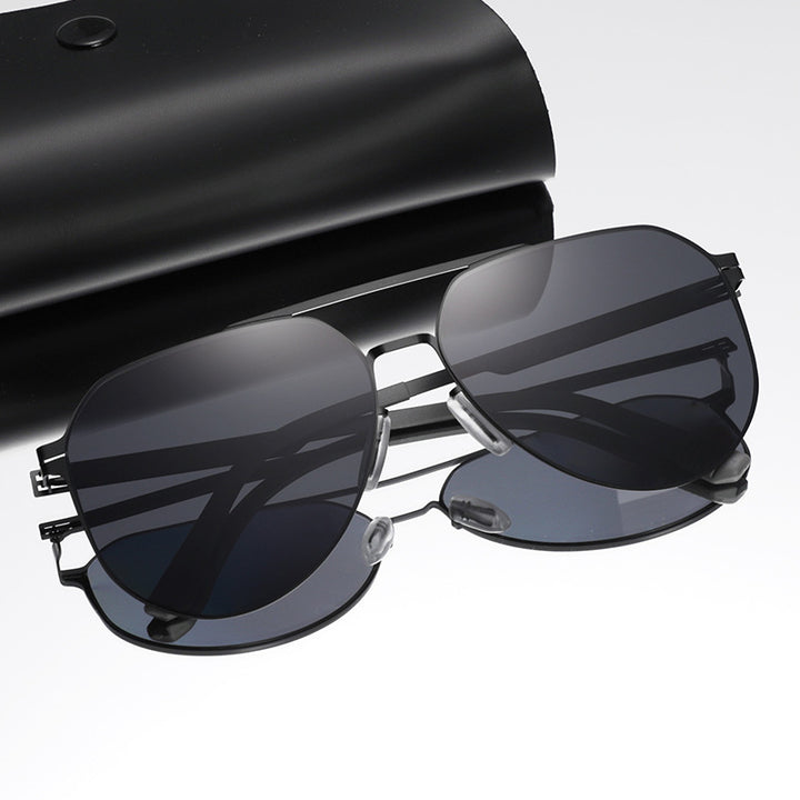 Premium leichte Aviator Sonnenbrille Karnz