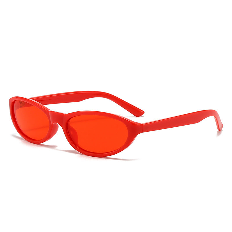 Damen modische Sonnenbrille im eleganten Retro-Stil Karnz