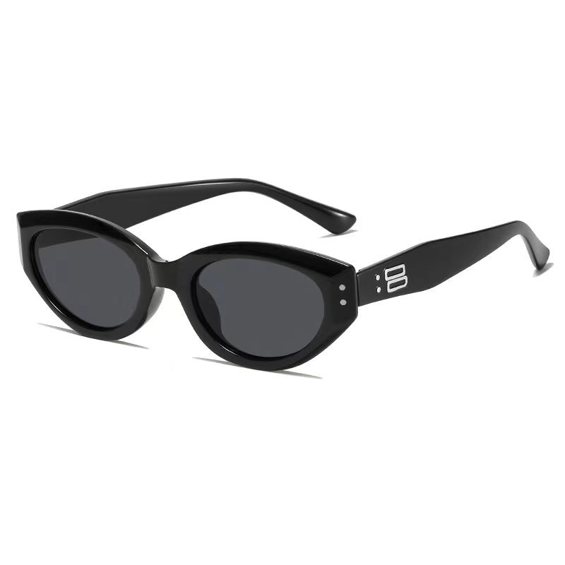Damen elegante Cat Eye Sonnenbrille Karnz