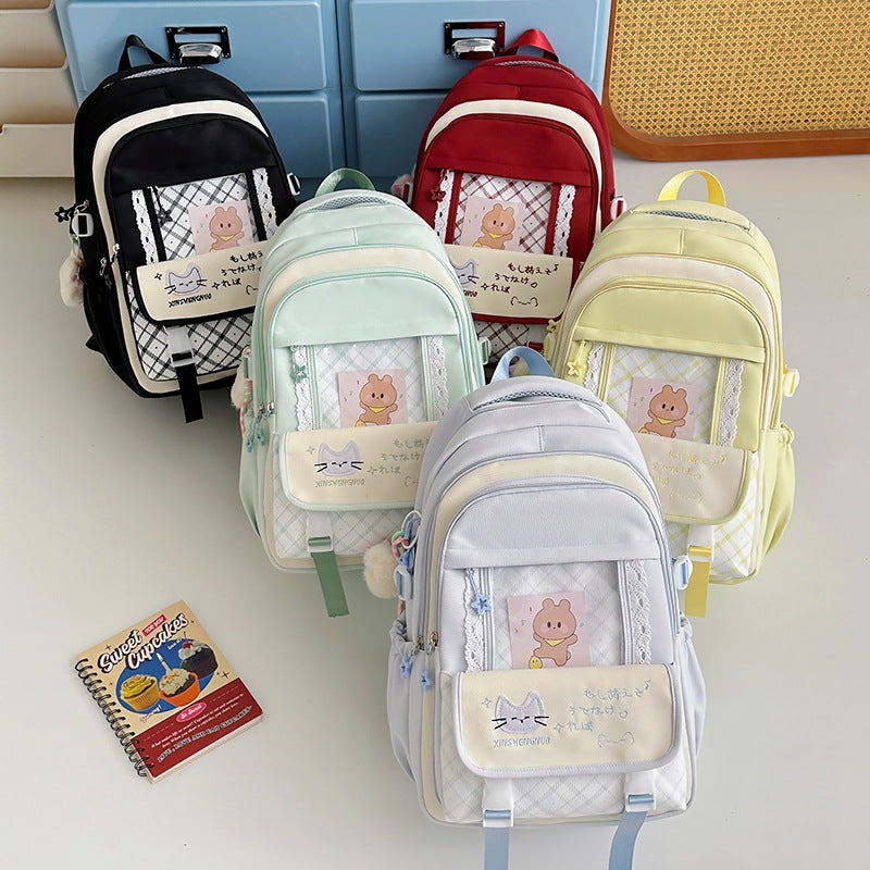 Stylische Grafische Rucksack Karnz