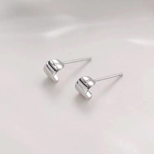 Zarte Silber Ohrstecker Karnz
