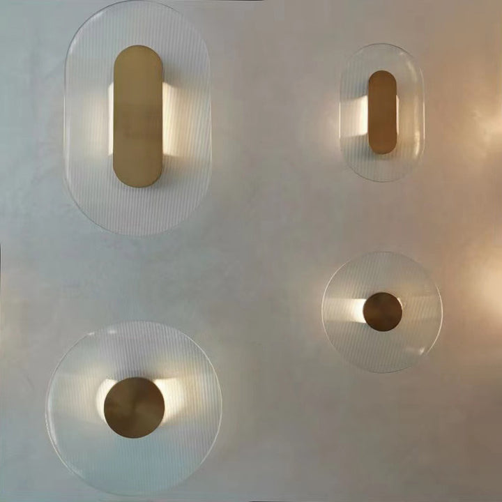 Moderne dekorative Wandlampe mit schickem Design