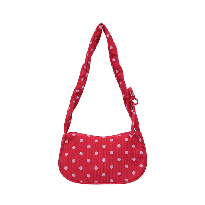 WoVintage Polka Dot Umhängetasche Karnz
