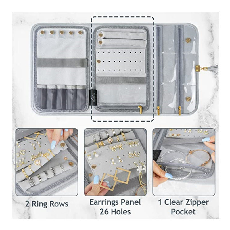 Elegante Schmuck-Organizer Tasche Karnz