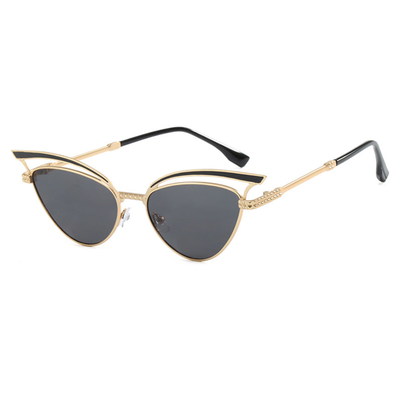 Damen Cat-Eye Brille mit filigranem Designelement Karnz