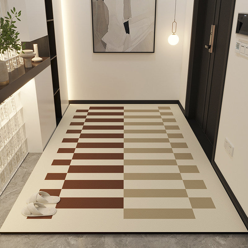 Moderner geometrischer Teppich