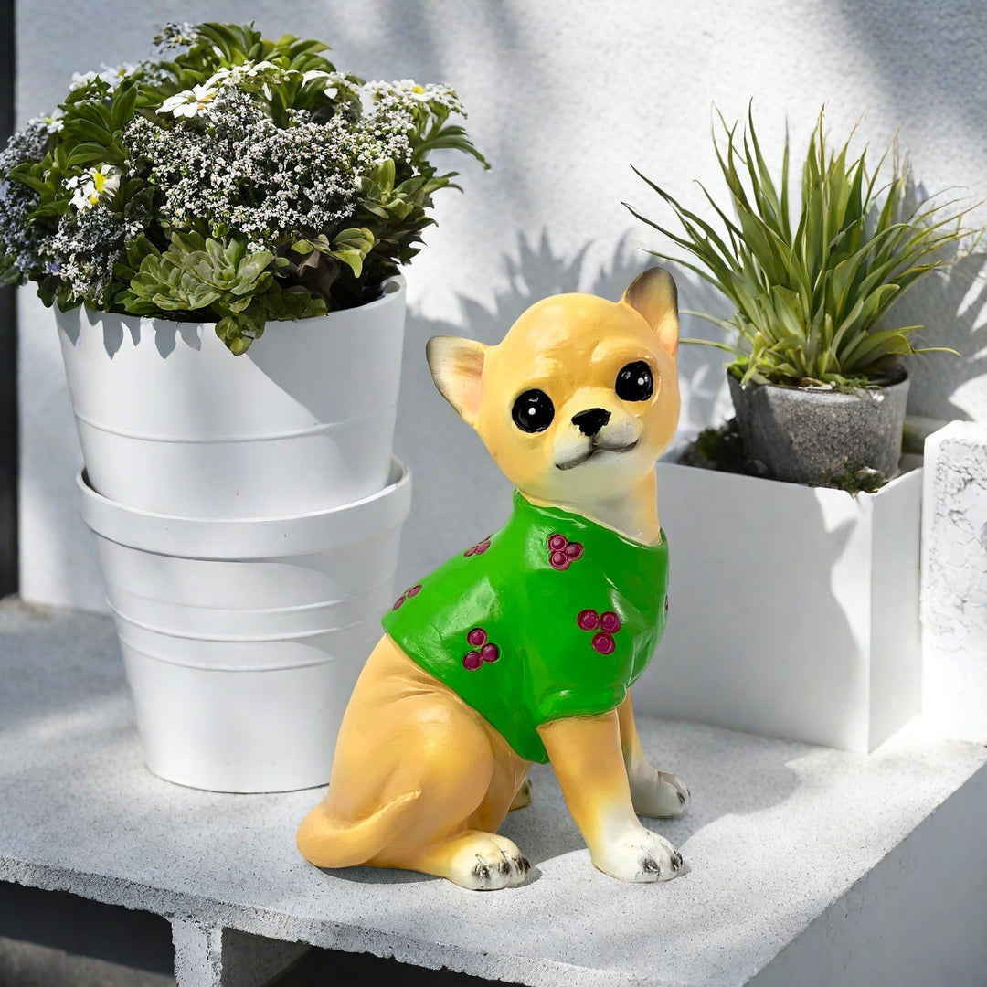 Dekorative Schlafende Bulldogge Figur Karnz