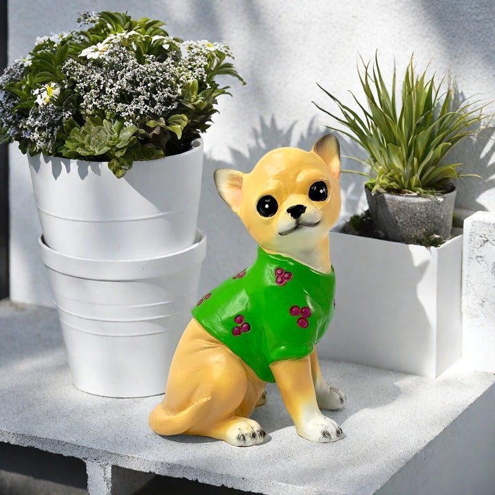 Dekorative Schlafende Bulldogge Figur Karnz