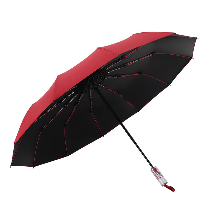 Unisex Multifunktionale Regenschirm mit Teleskopmechanismus Karnz