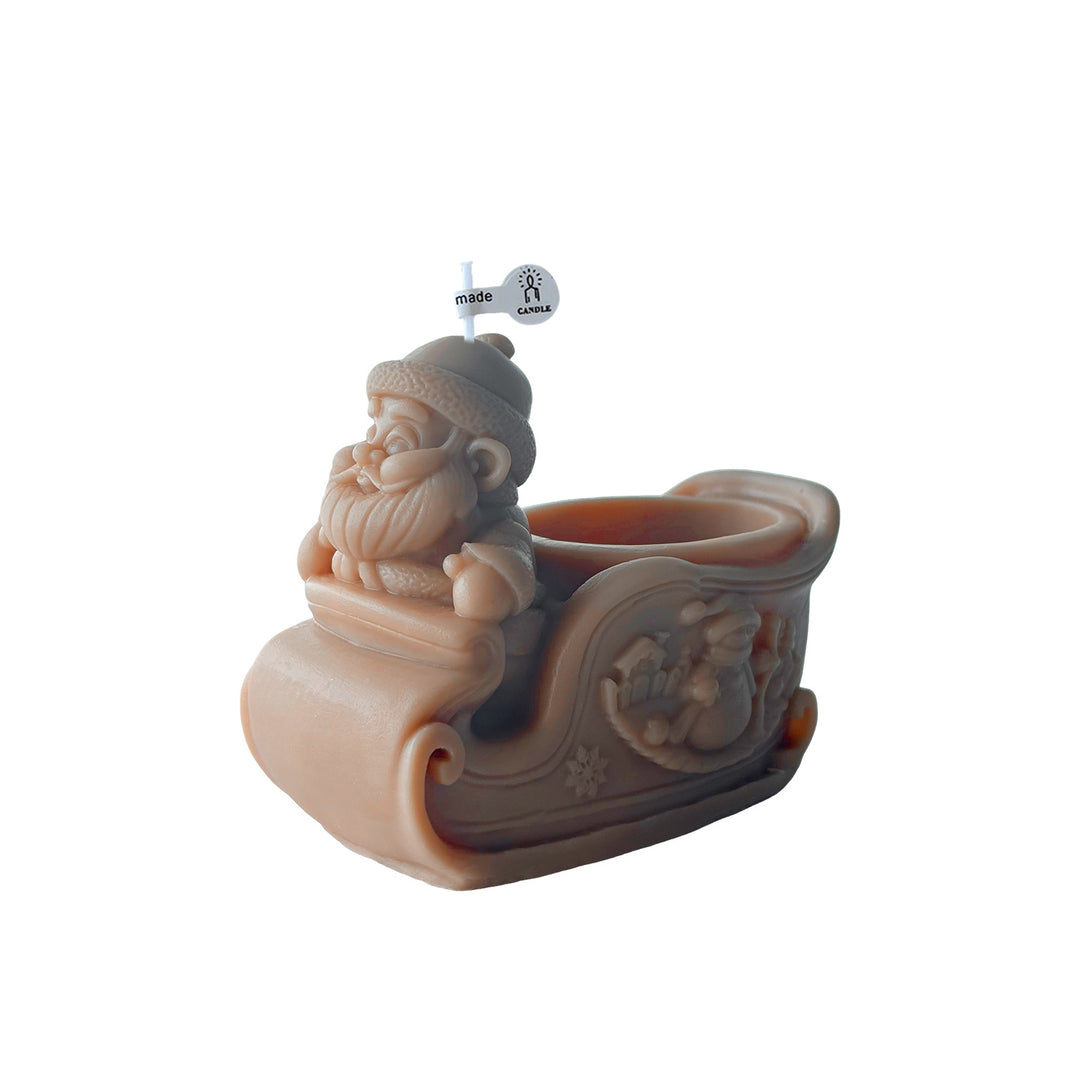 Santa Schlittenförmiger Kerzenhalter