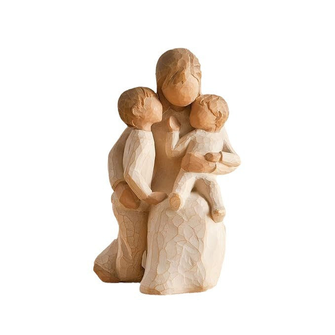 Emotionale Familienbindung Figurine Karnz