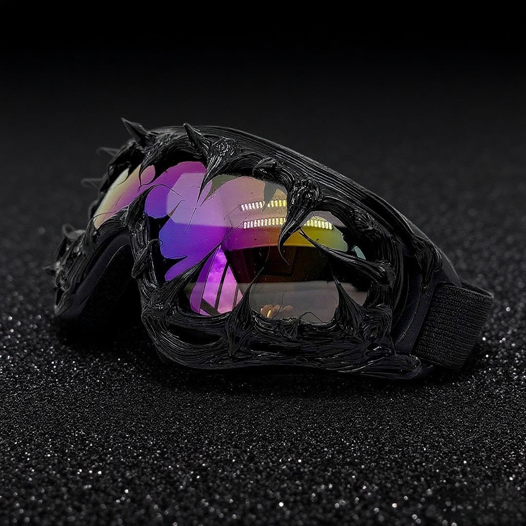 Damen innovative Skibrille mit außergewöhnlichem Design Karnz