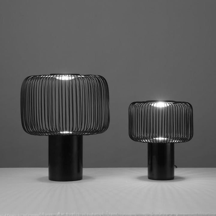 Dekorativer Drahtgeflecht Tischlampe