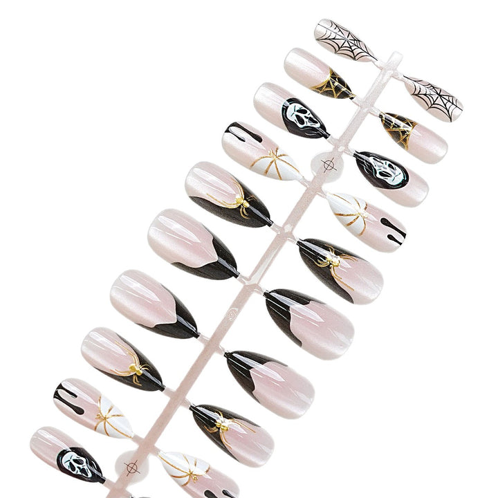 Vielseitiges Press-On Nagelset Karnz
