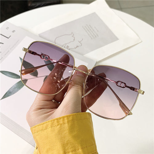 Oversized quadratische Sonnenbrille Karnz