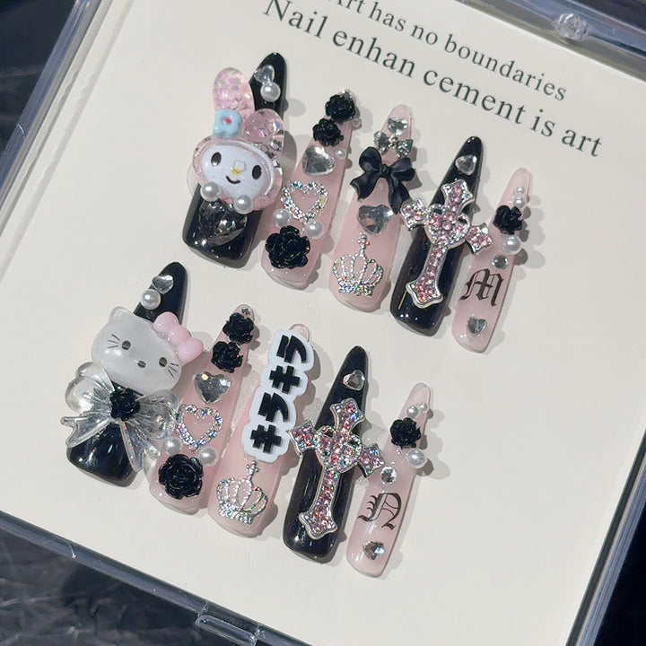 Dekoratives Nail Art Set