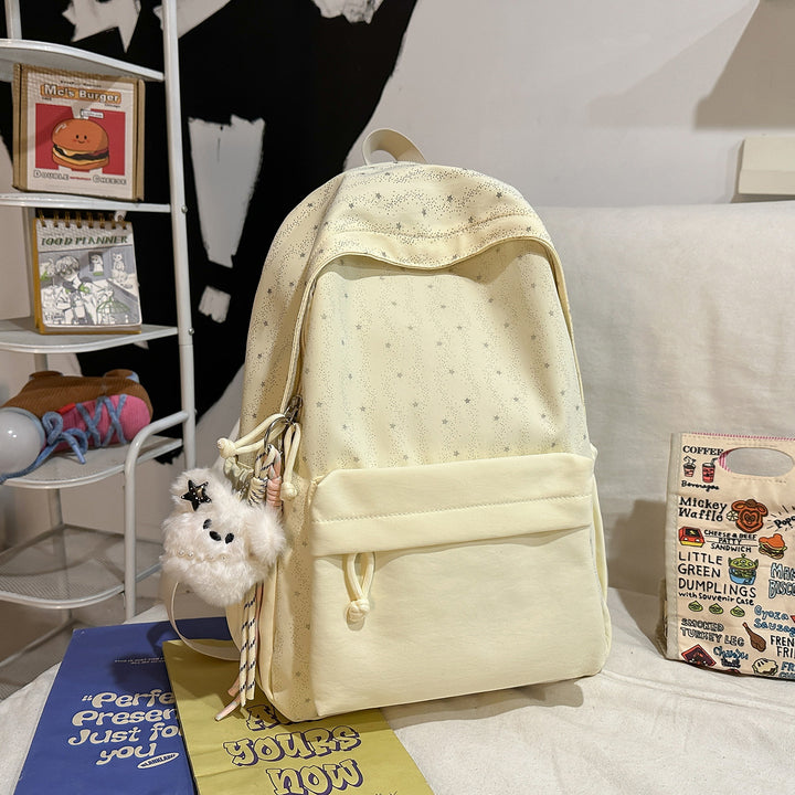 Niedlicher Sternenmuster-Rucksack