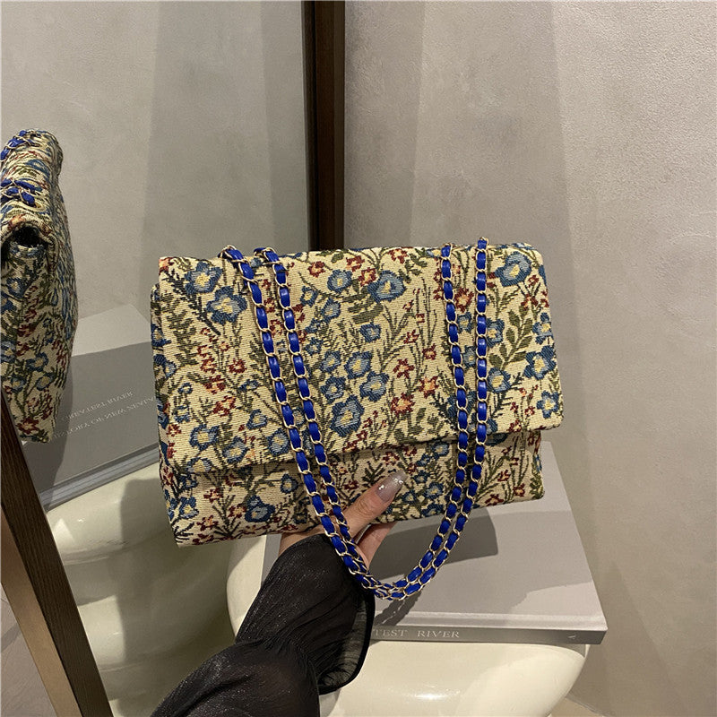Elegante florale verzierten Handtasche Karnz