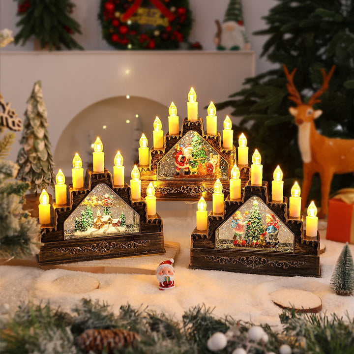Festliche LED Weihnachtsdekoration Karnz