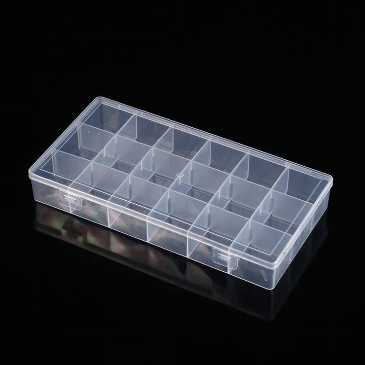 Transparente Multi-Abteil Aufbewahrungsorganizer Karnz