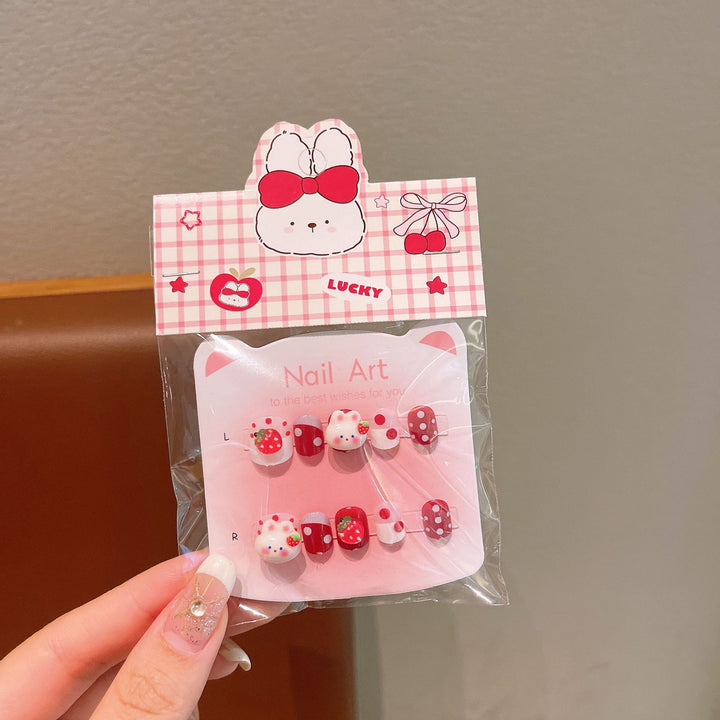 Verspielte Nail Art Kunstnägel Karnz