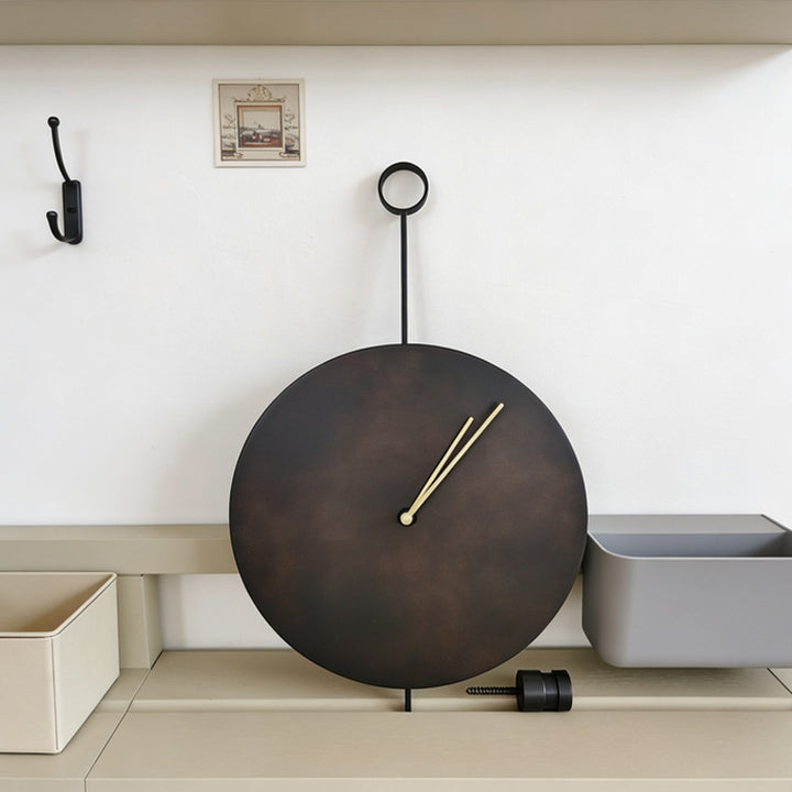 Moderne Kunst Wanduhr