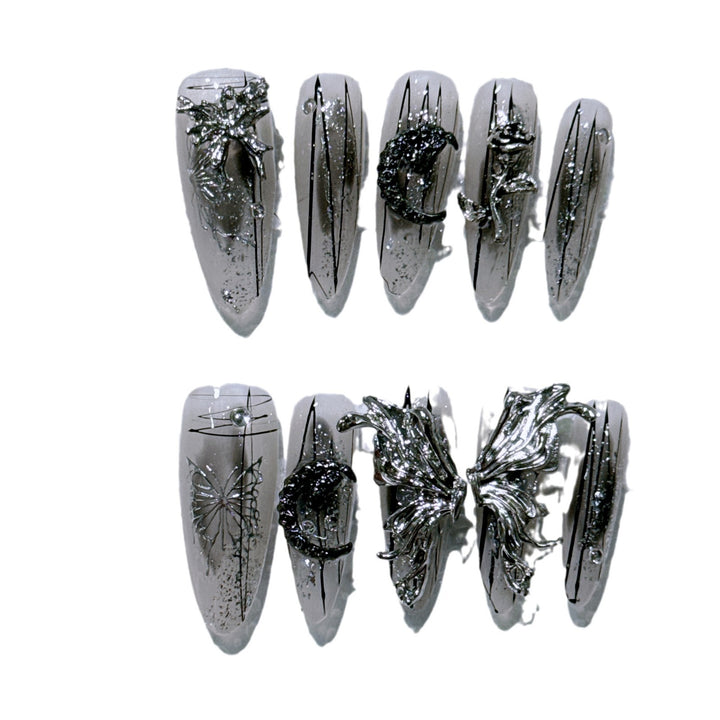 Dekorative Nagelkunst