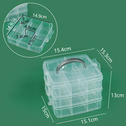 Multi-Abteil Durable Craft Storage Box Karnz