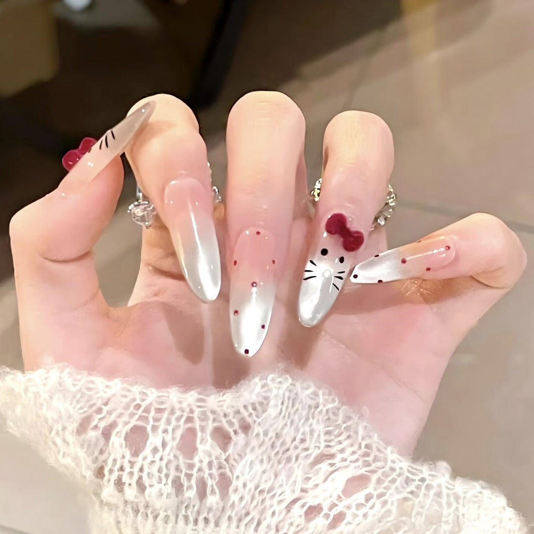 Künstlerisches Charakter-Themen Press-On Nail Set Karnz