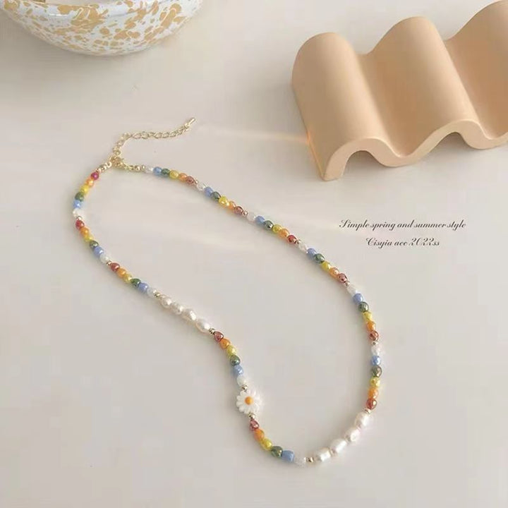 Elegante Perlenkette Karnz