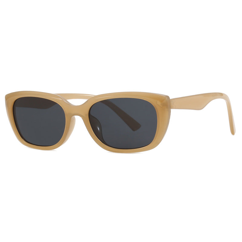 Damen trendige Cat-Eye Sonnenbrille im minimalistischen Design Karnz
