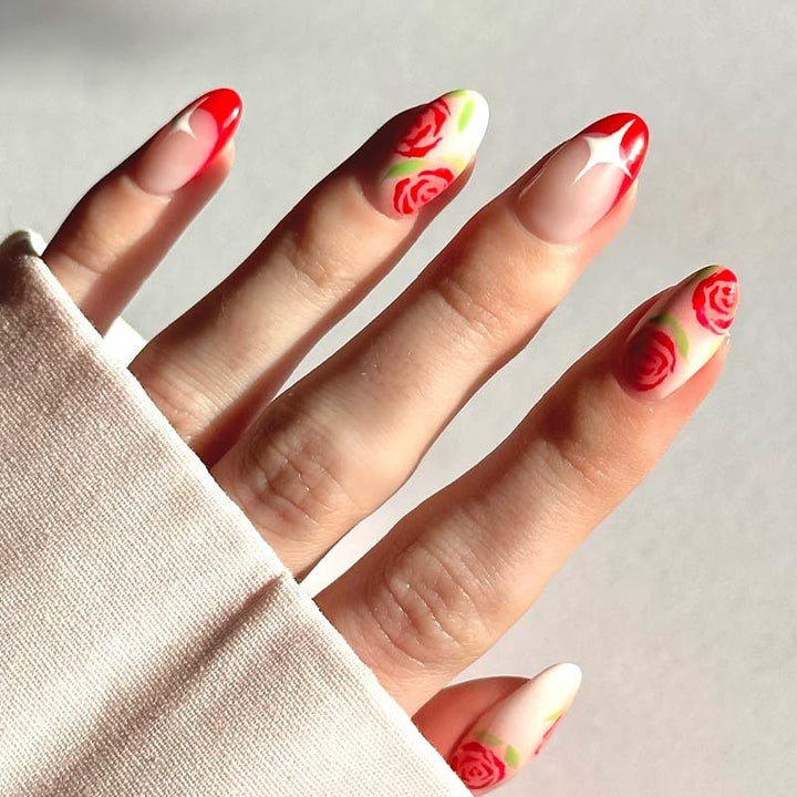 Dekorative Nagelkunst