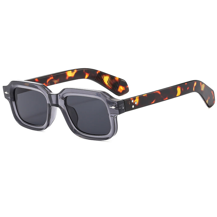 Damen modische quadratische Sonnenbrille mit elegantem Design und UV-Schutz Karnz
