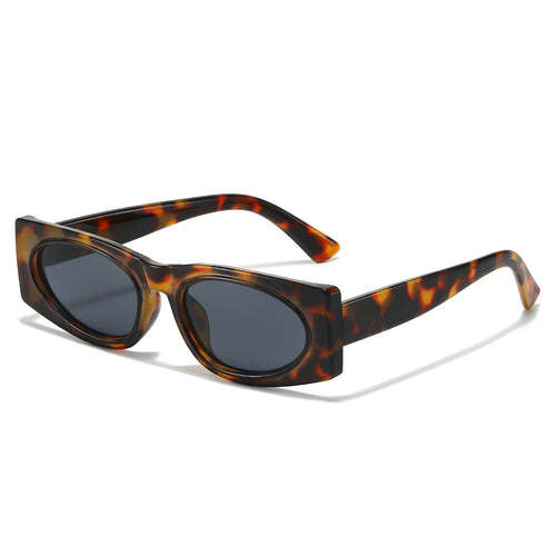Retro-inspirierte breitrandige Sonnenbrille Karnz