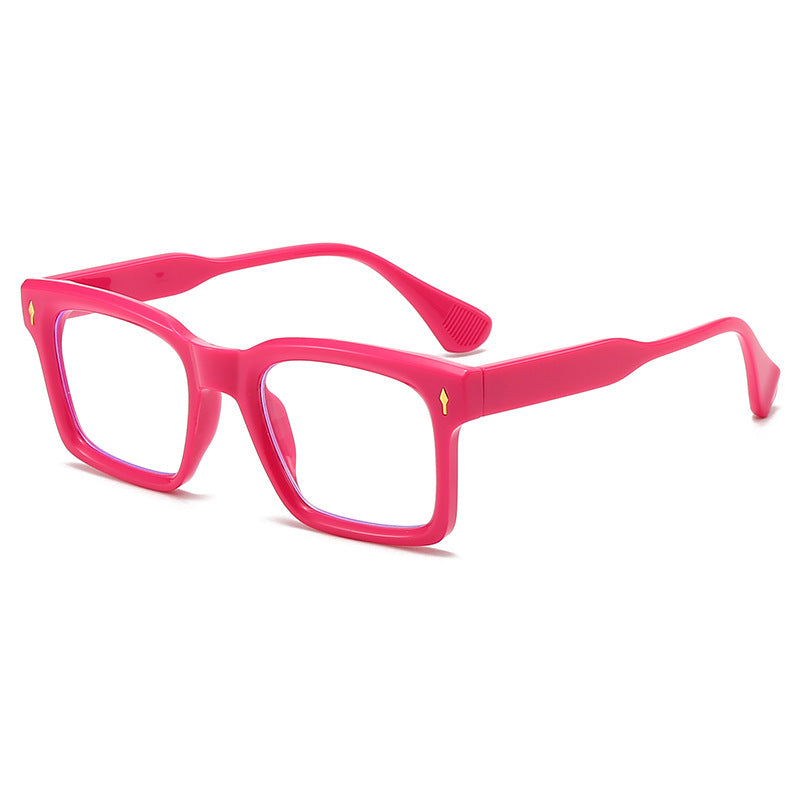 Damen Rechteckige Sonnenbrille im eleganten Schildpatt-Design Karnz