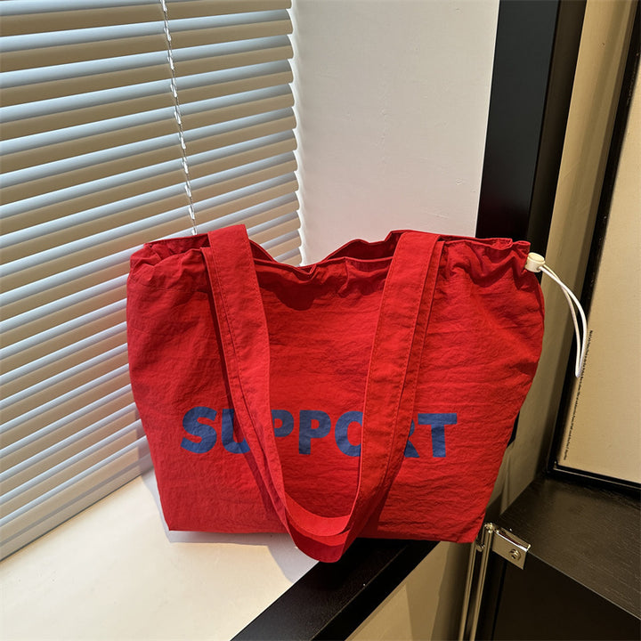 Lässige Baumwoll-Tote-Bag Karnz