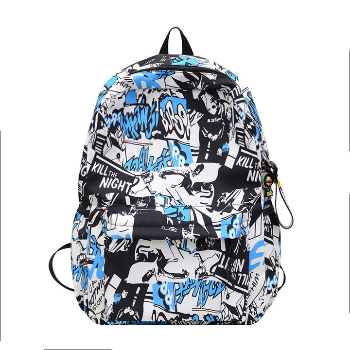 Künstlerischer Grafikdruck Rucksack Karnz