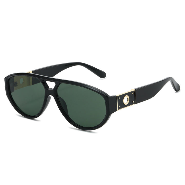 Vintage-inspirierte geometrische Sonnenbrille Karnz