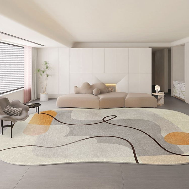 Zeitgenössischer abstrakter Teppich