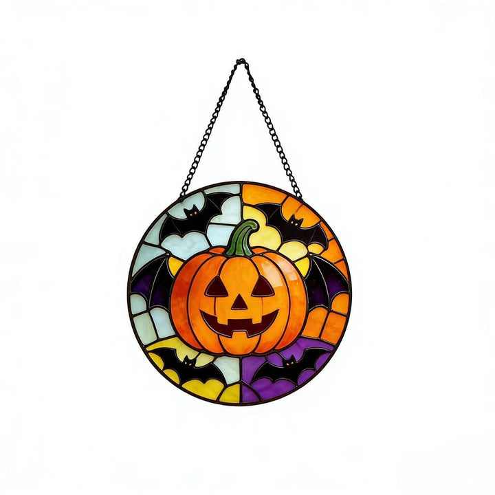 Dekorative Totenkopf Buntglas Wandkunst Karnz