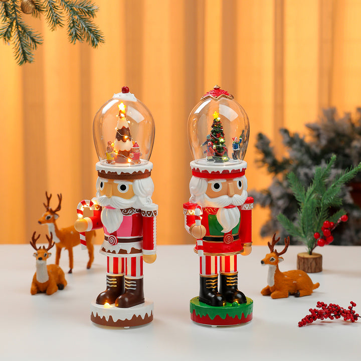Beleuchtete Nussknacker Figurine Karnz