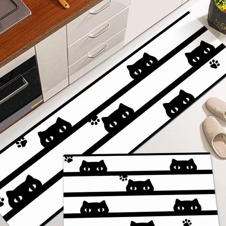 Katzen-Themen Küchenmatte Karnz