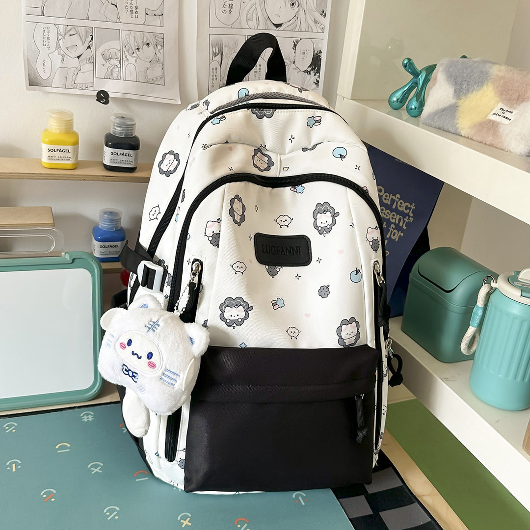 Niedlicher illustrierter Figuren-Rucksack Karnz