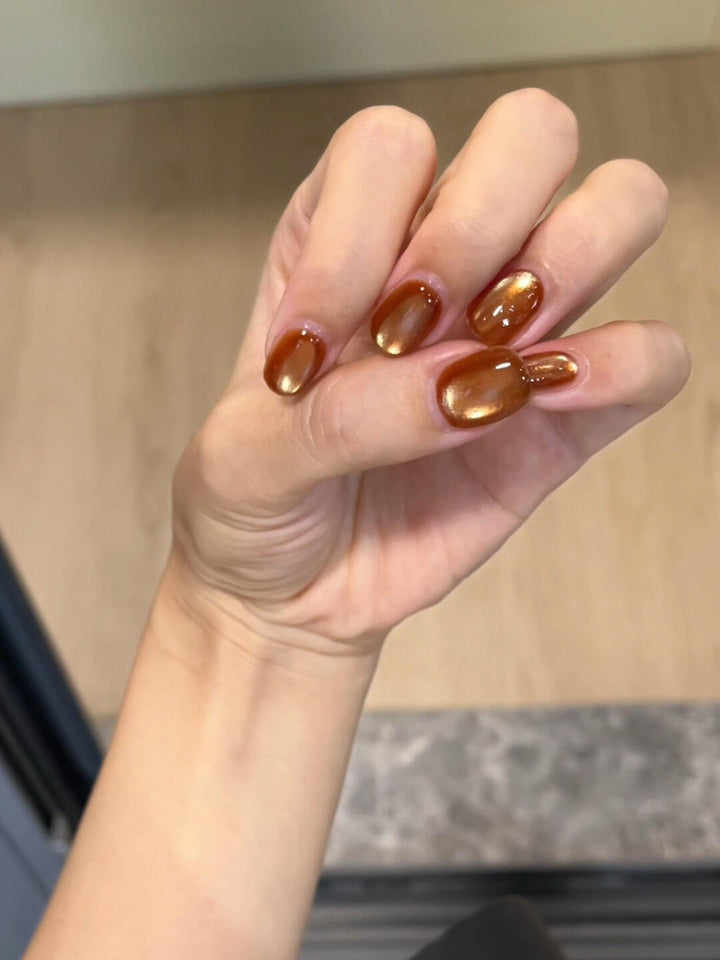 Kunstnägel mit Elegantem Glanz Karnz