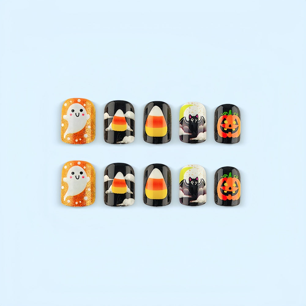 Kreatives Halloween Kunstnagelset Karnz