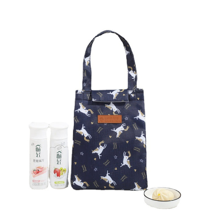 Blumenmuster Isolierter Lunch Tote Karnz