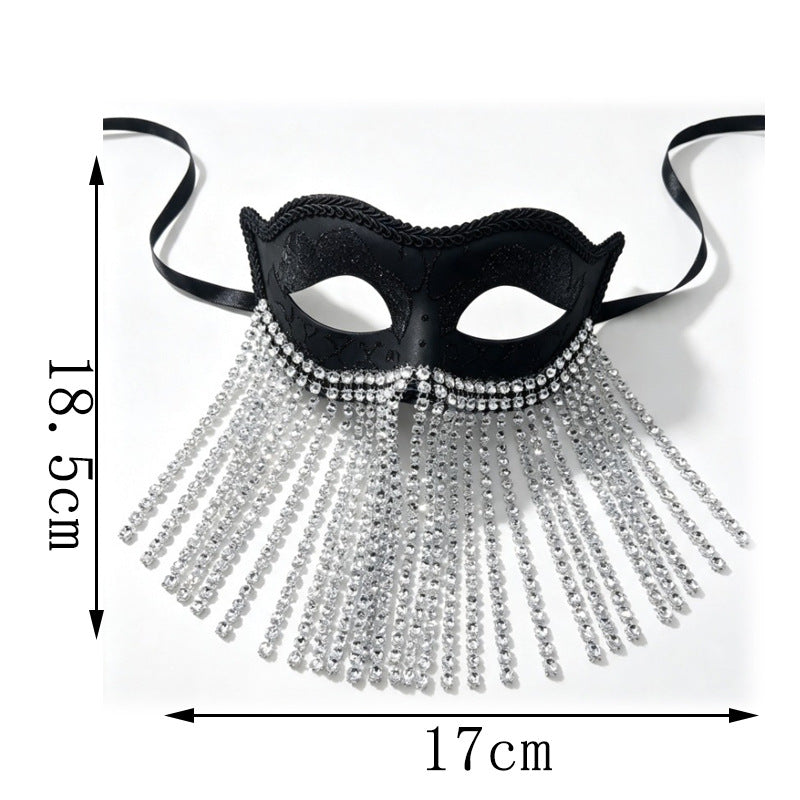 Pailletten Maske