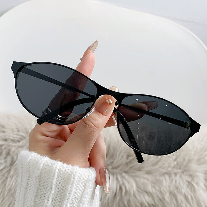 Stylische Vintage-inspirierte Brille