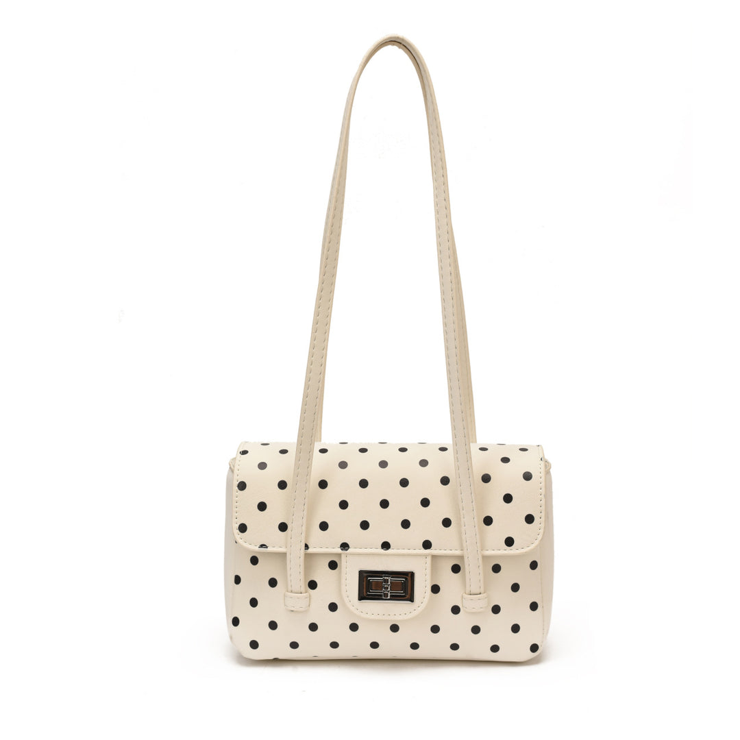 Charmante Polka Dot Mini-Handtasche Karnz